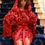 Thumbnail: Roses R Red Dress/Cape