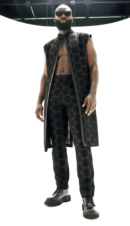 Black Velvet Vest