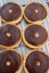 Tartelette au chocolat absolue, noisette