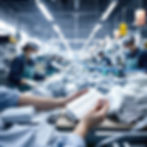 create a image of Manifacturing medical disposable manifacturing like face mask .jpg