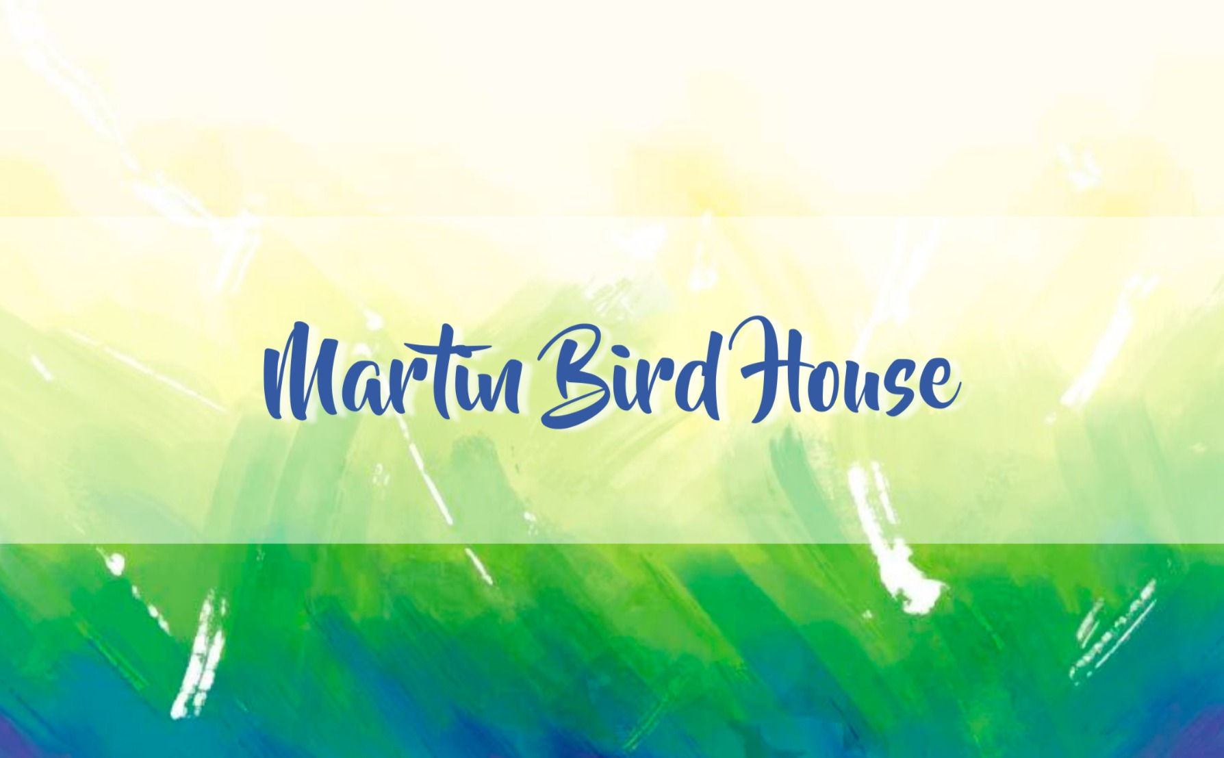 Martin Bird House