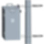 Pole mount Battery Enclosure