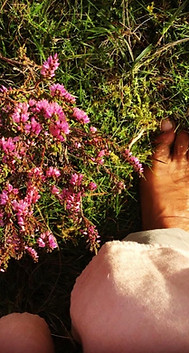 Foot to Earth feet flowers.jpg