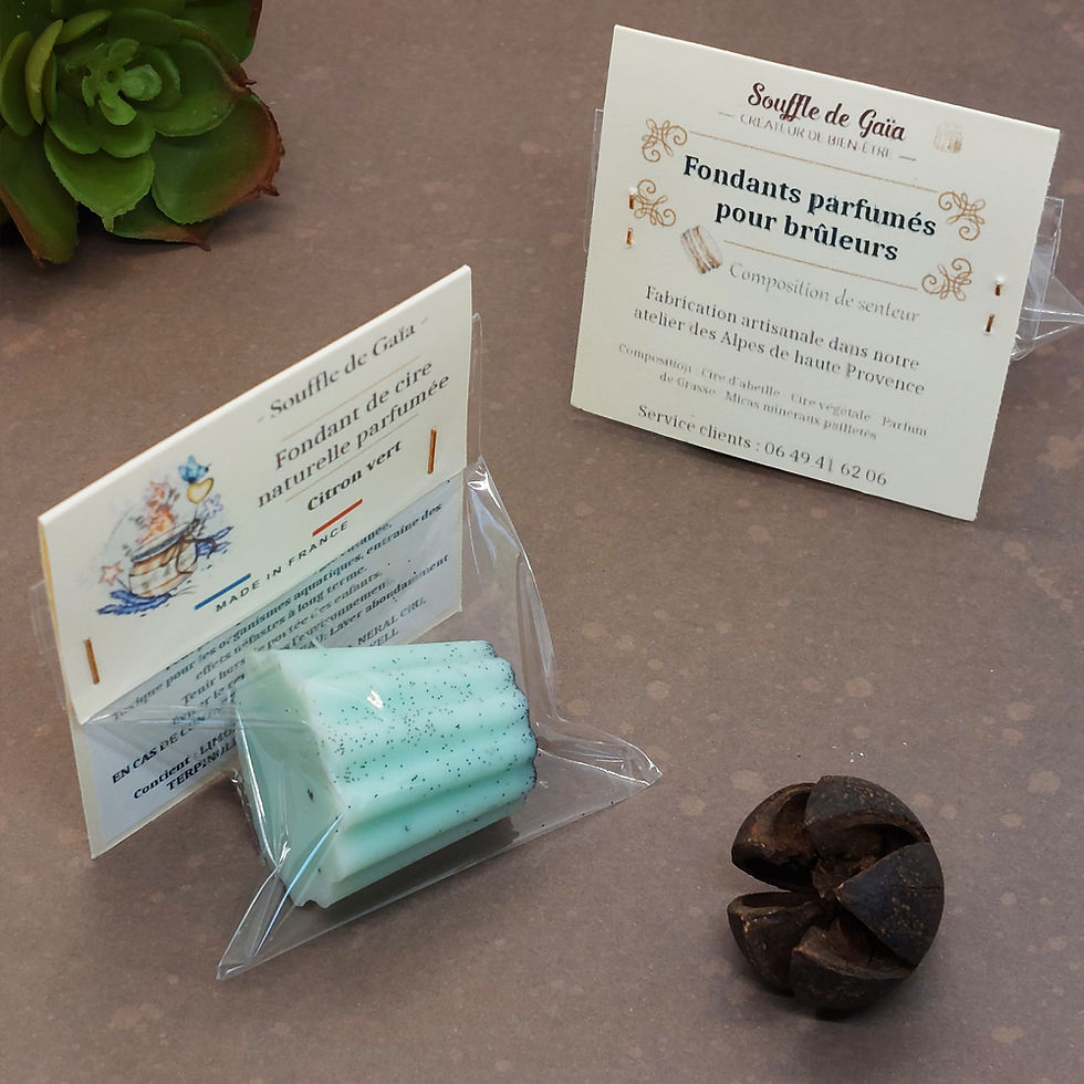 Miniature : fondant bougie forme cannelé
