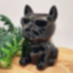 bruleur à fondants parfumés bouledogue à lunettes