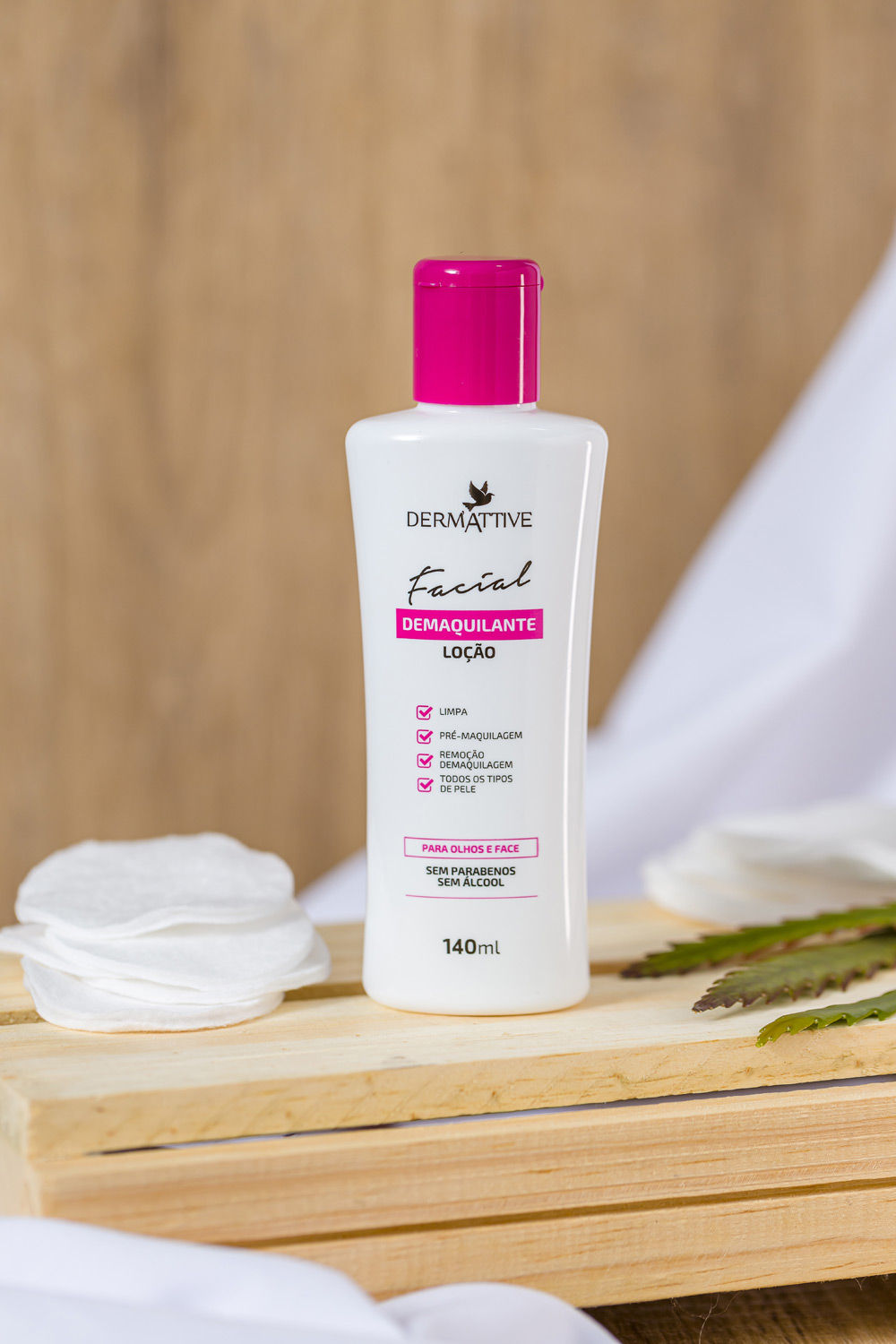 DEMAQUILANTE FACIAL LOÇÃO 120ml