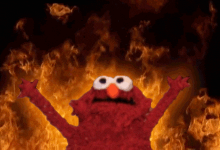 Elmo fire animated GIF