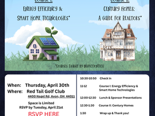 Realtors, Please Join Us! Lunch & Learn Thursday, April 30th