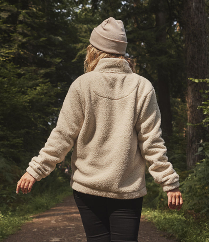 Thumbnail: Ravine at YSC 1/4 Zip Borg Fleece Jacket (RV301) Ladies