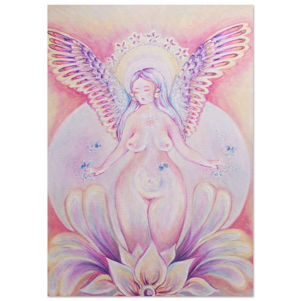 Göttin der Leichtigkeit - Poster matt in Museumsqualität