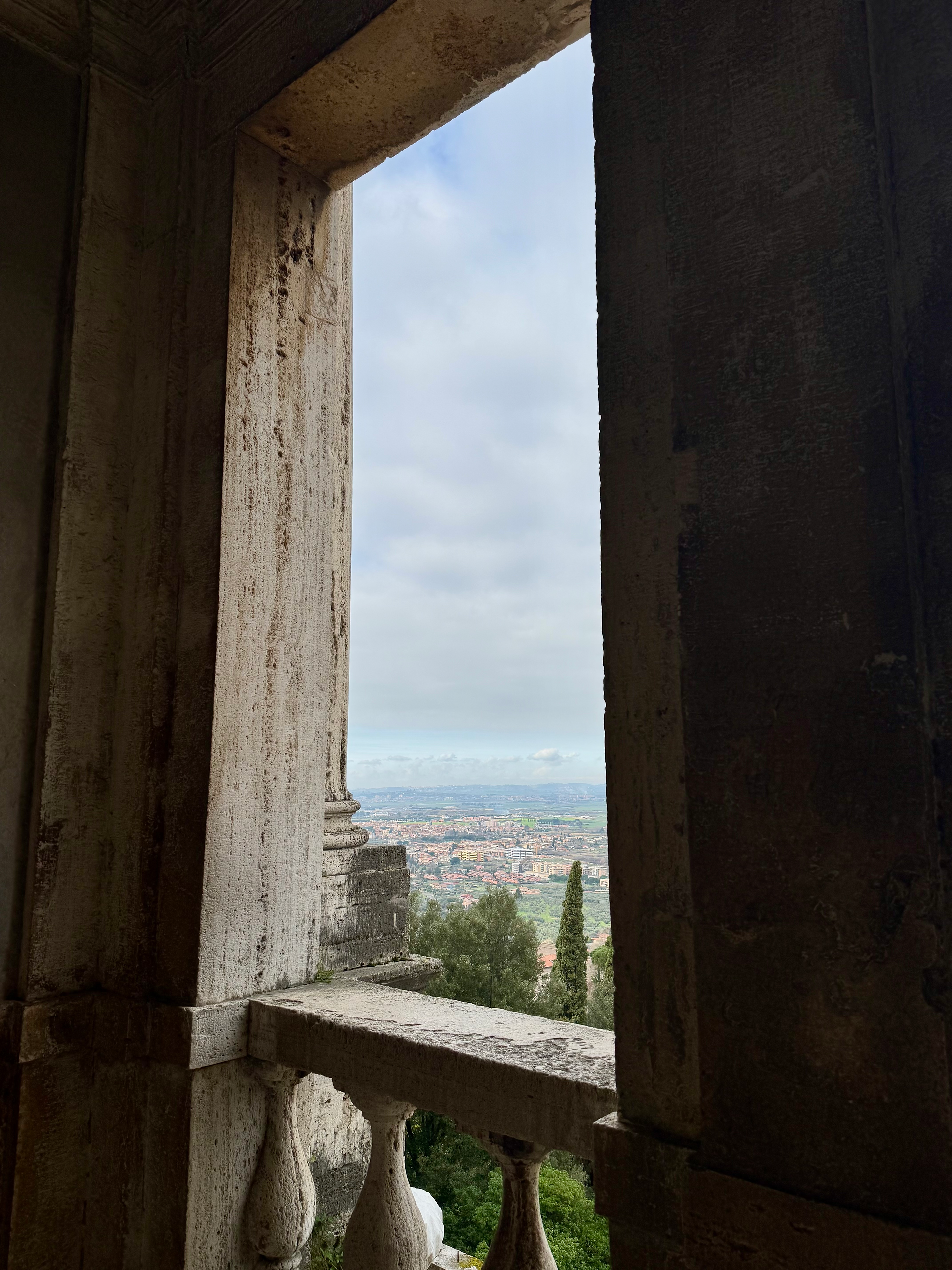 Balcony looking out over Tivoli