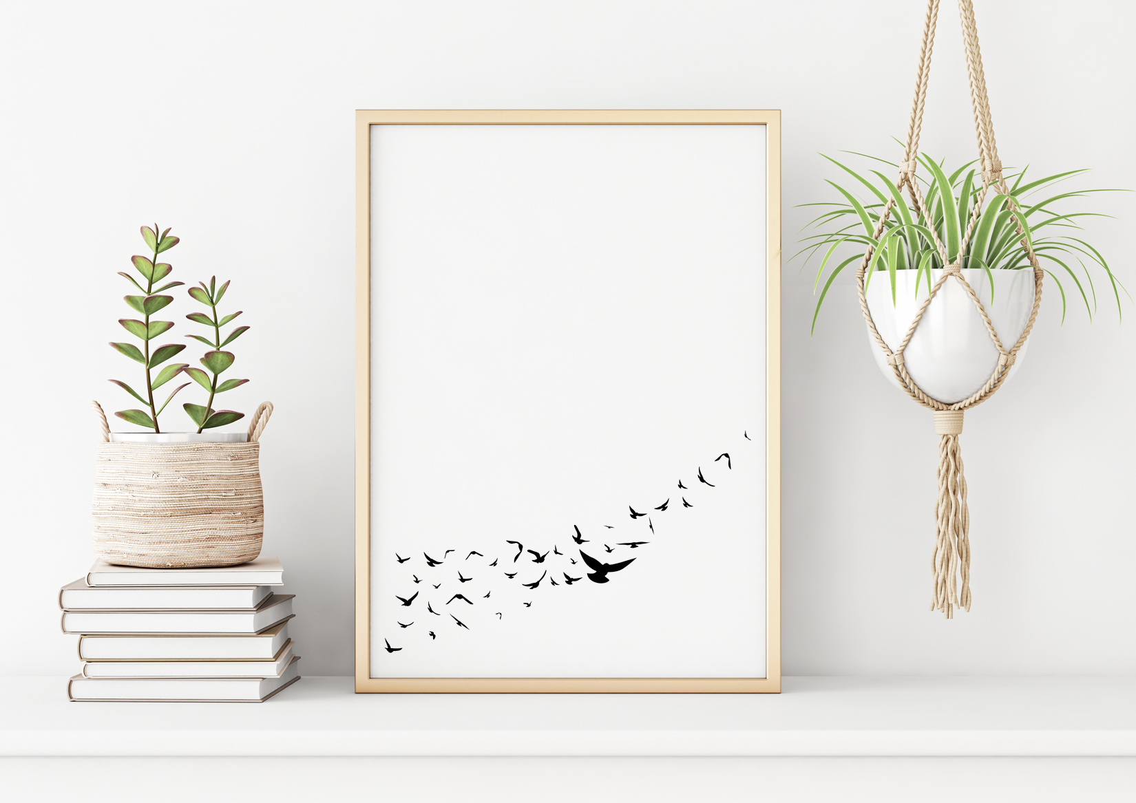 BIRDS PRINT