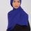 Thumbnail: Royal Blue Chiffon Hijab