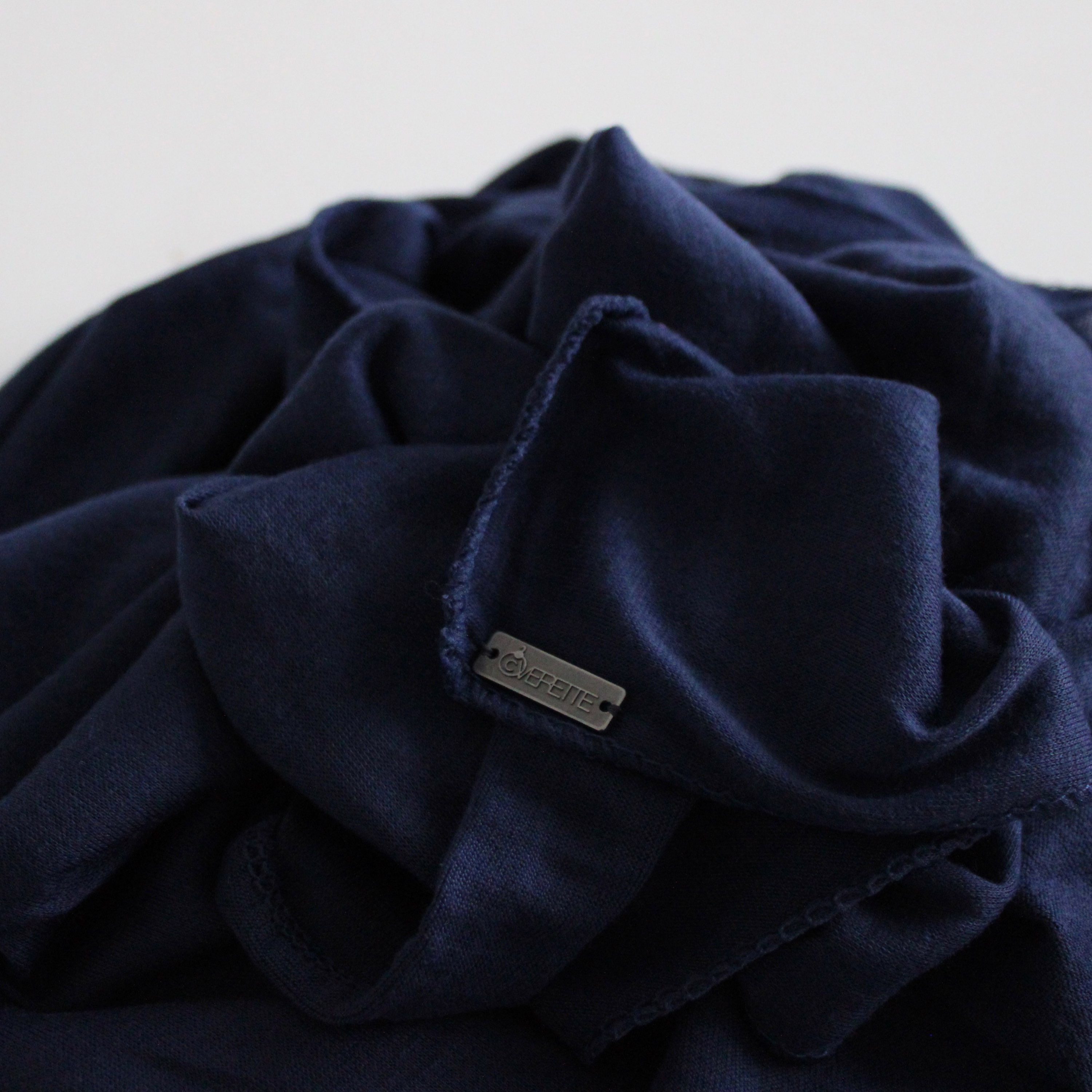 Navy Jersey Hijab