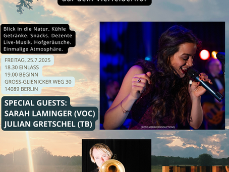 Abendstimmung mit Sarah Laminger und Julian Gretschel am 01.08.25