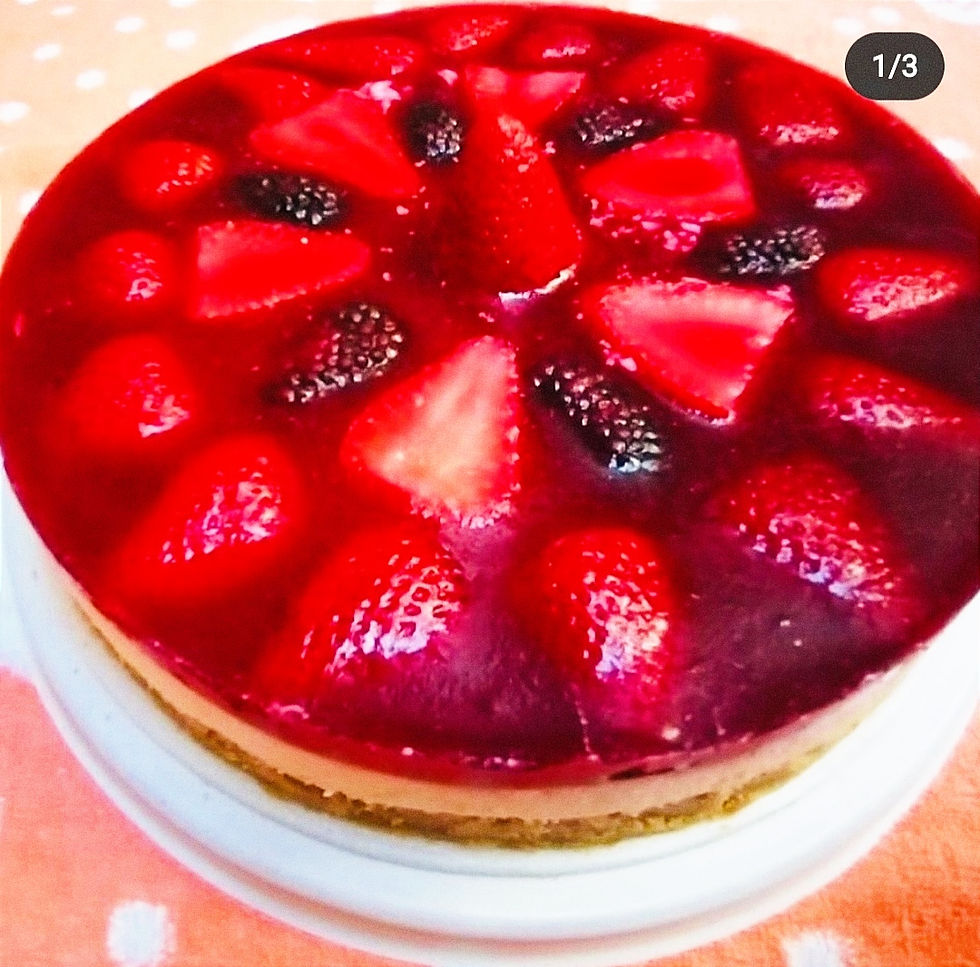 CHEESCAKDE DE FRUTOS ROJOS