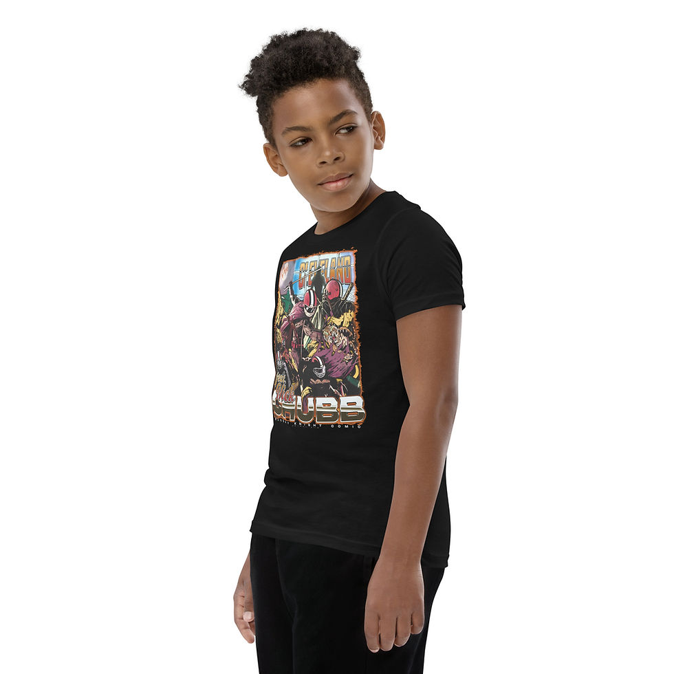 Thumbnail:  YOUTH Vintage "Cleveland feat. Nick Chubb" Comic T-Shirt