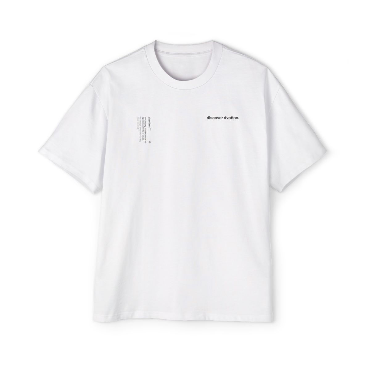 "DISCOVER DVOTION" T-shirt