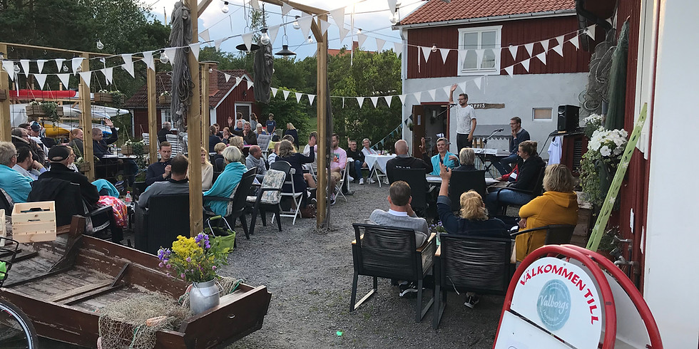 Sommarquiz på bakgården