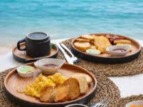 Arranged Food and Objects