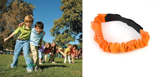 Fita com velcro
