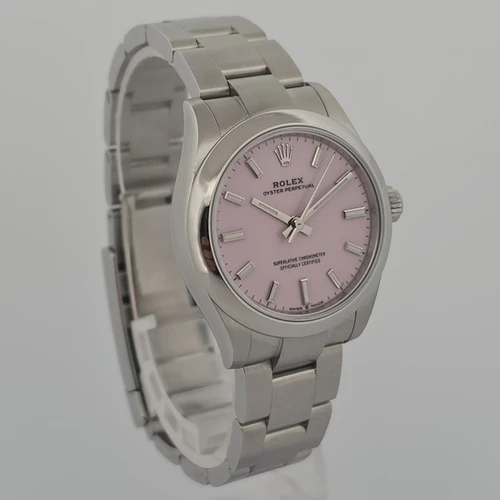 Rolex Oyster Perpetual Pink Dial 277200