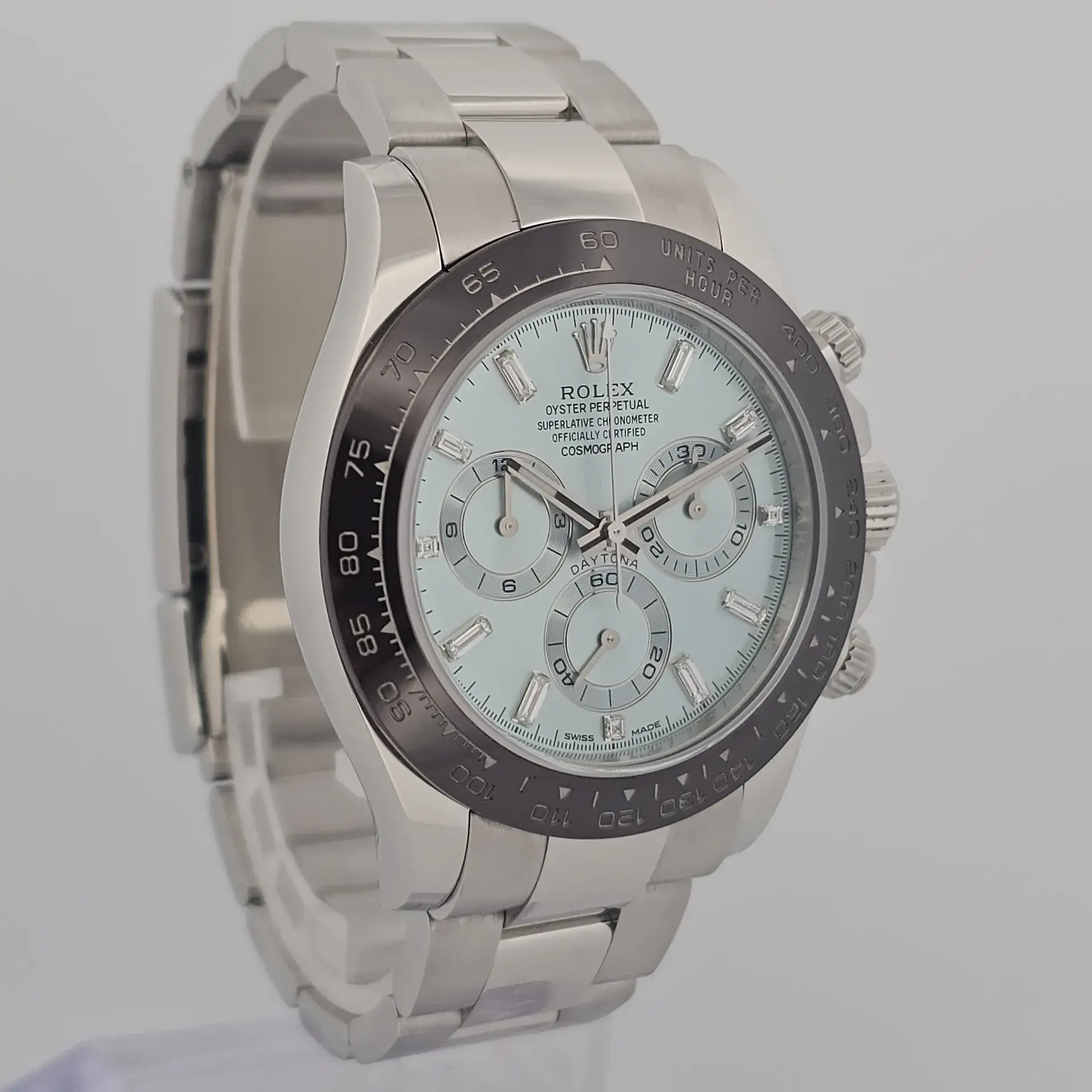 Rolex Cosmograph Daytona Platinum Ice Blue Dial "冰藍"116506