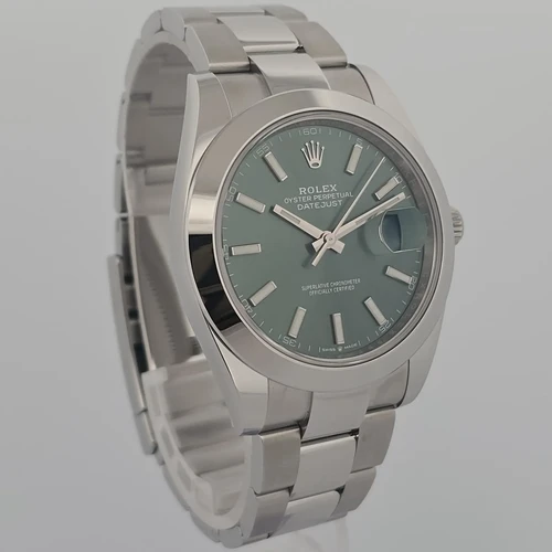 Rolex Datejust Mint Green Dial 126300