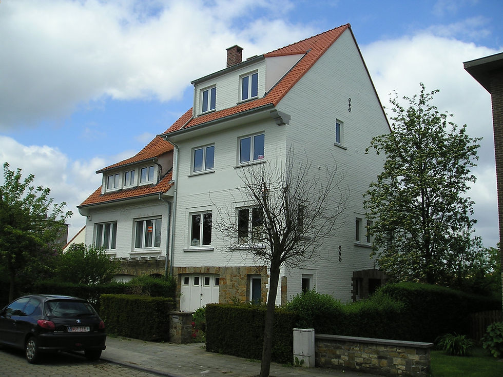 Maison rénovée et agrandie après travaux – projet Willem 7 à Bruxelles