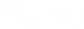 logotipo rizam locações branco png locações de máquinas em sinop