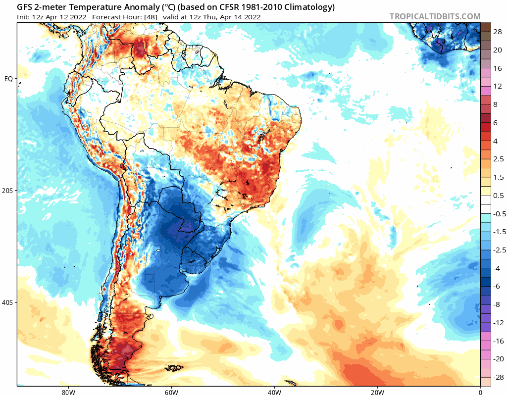 redução temperaturas modelo bahia