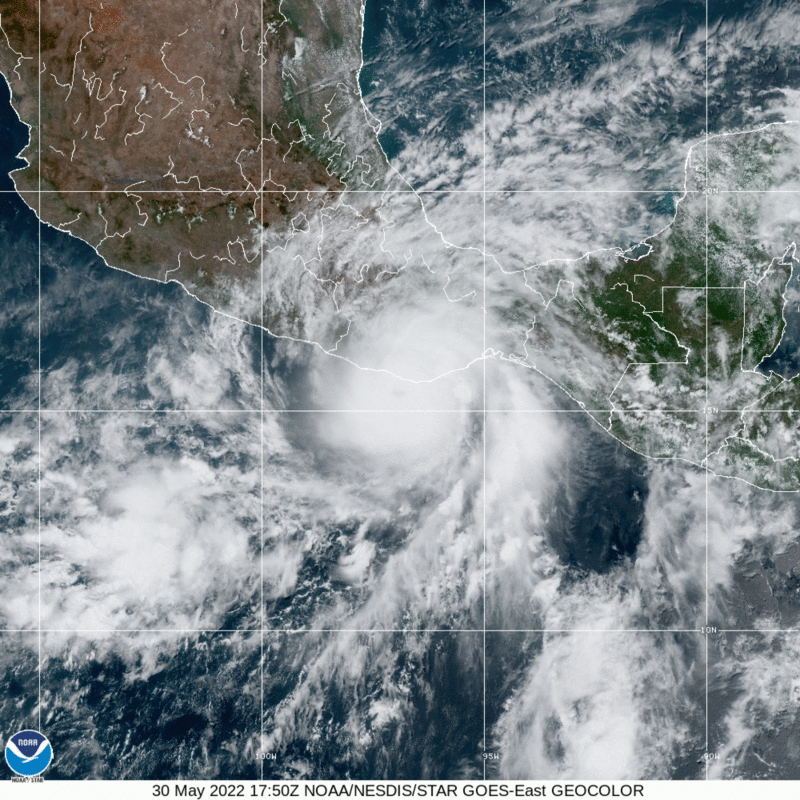 FURACÃO AGATHA MÉXICO