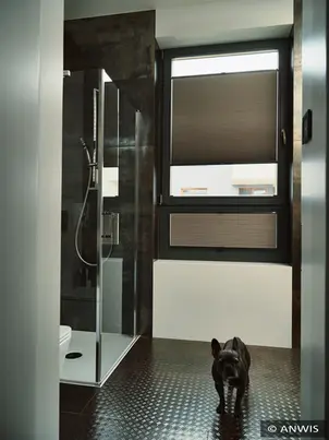 Plissee nach Maß Badezimmer