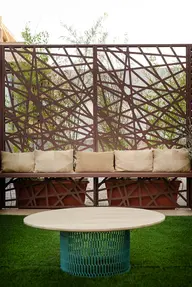 Sichtschutzelemente als Rankhilfen