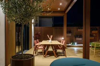 Terrasse als Wohlfühlort