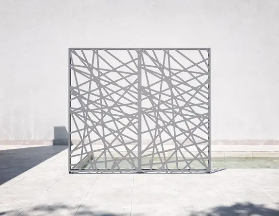 Sichtschutzelement freistehend