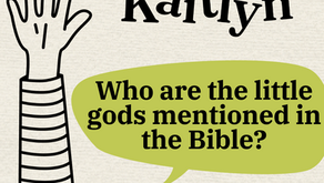 Are there little gods beneath God?