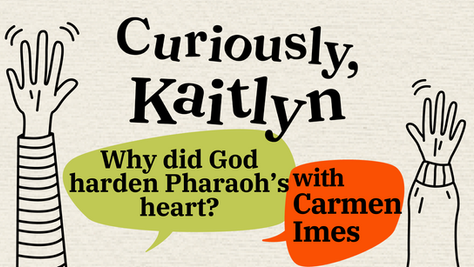 Why did God harden Pharaoh's heart?