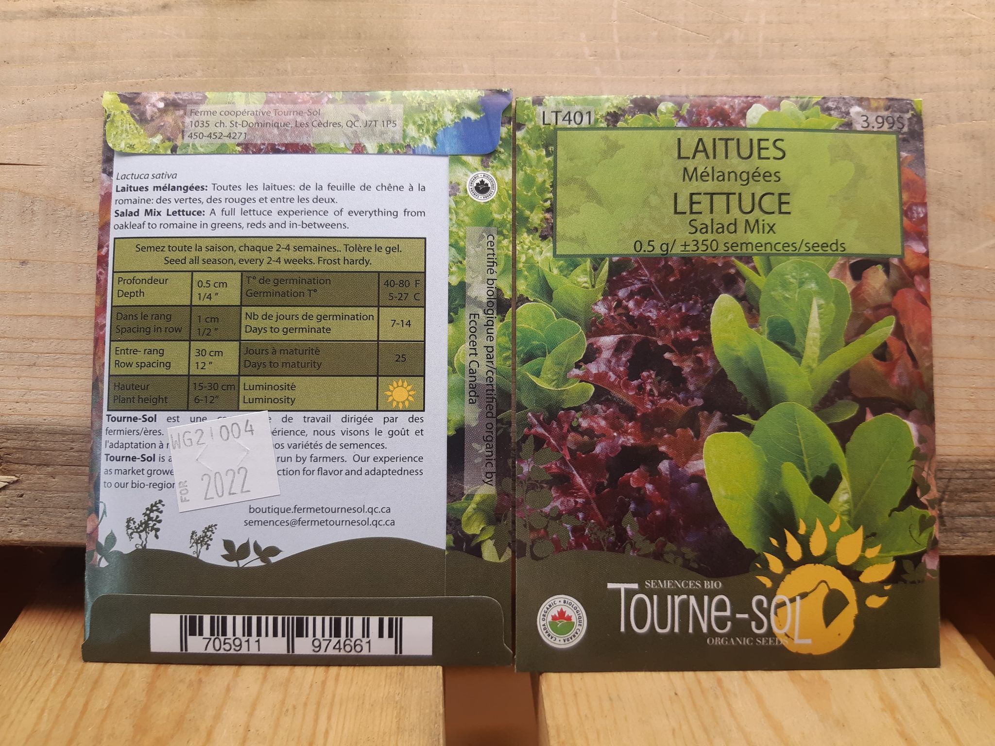 Laitue Mix
