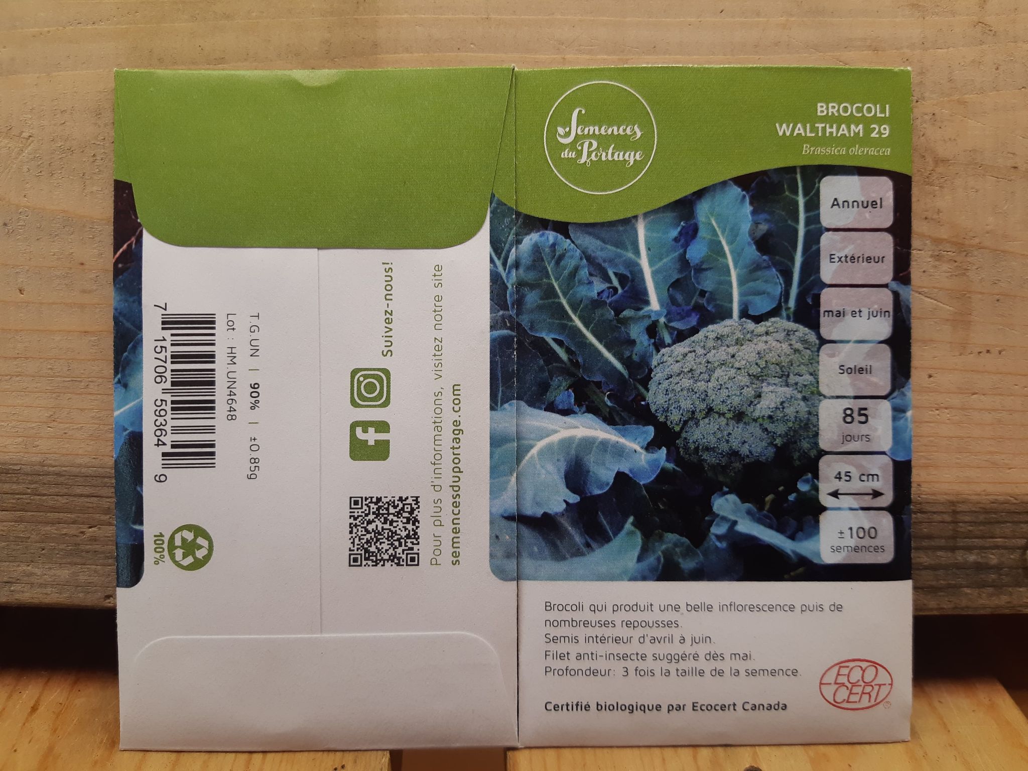 Brocoli Waltham 29 BIO