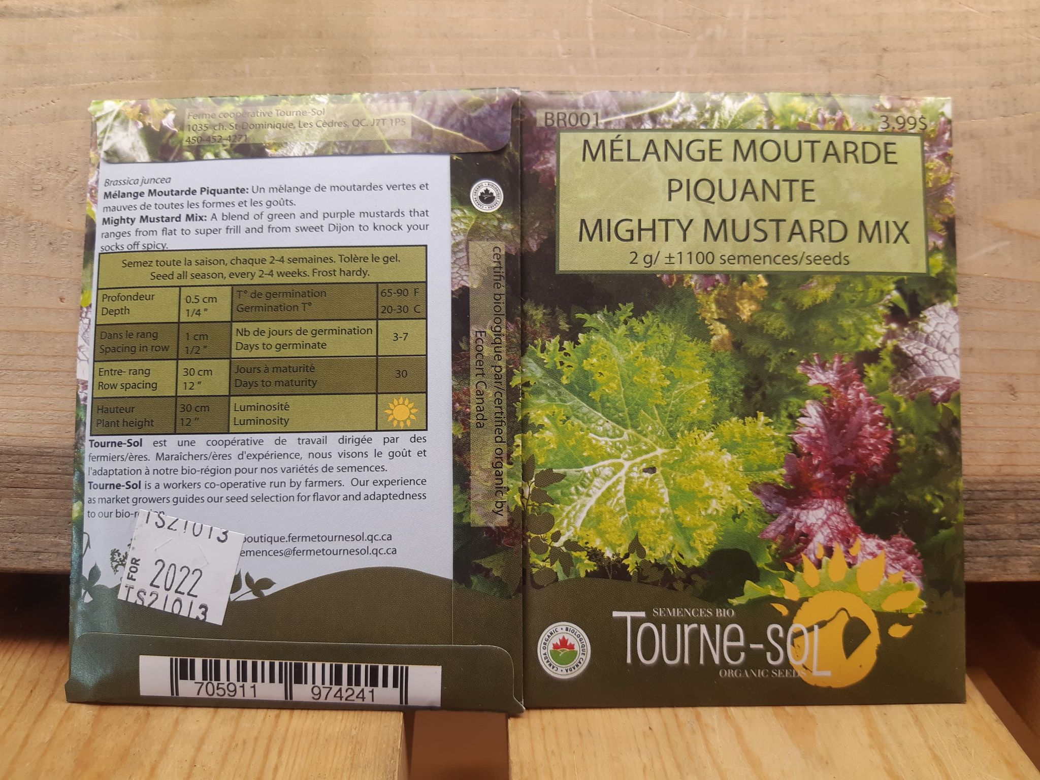 Mélange moutarde piquante