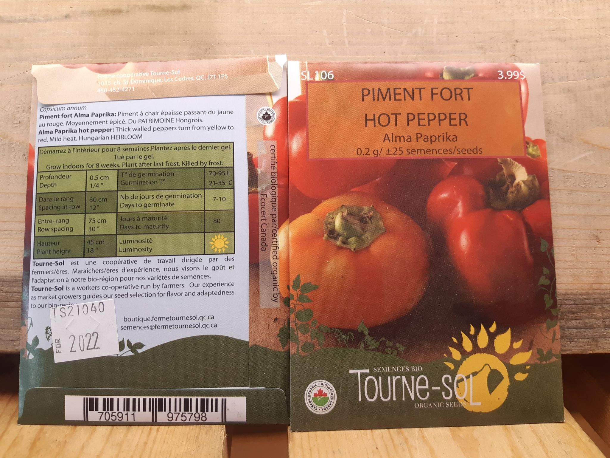 Piment fort Alma
