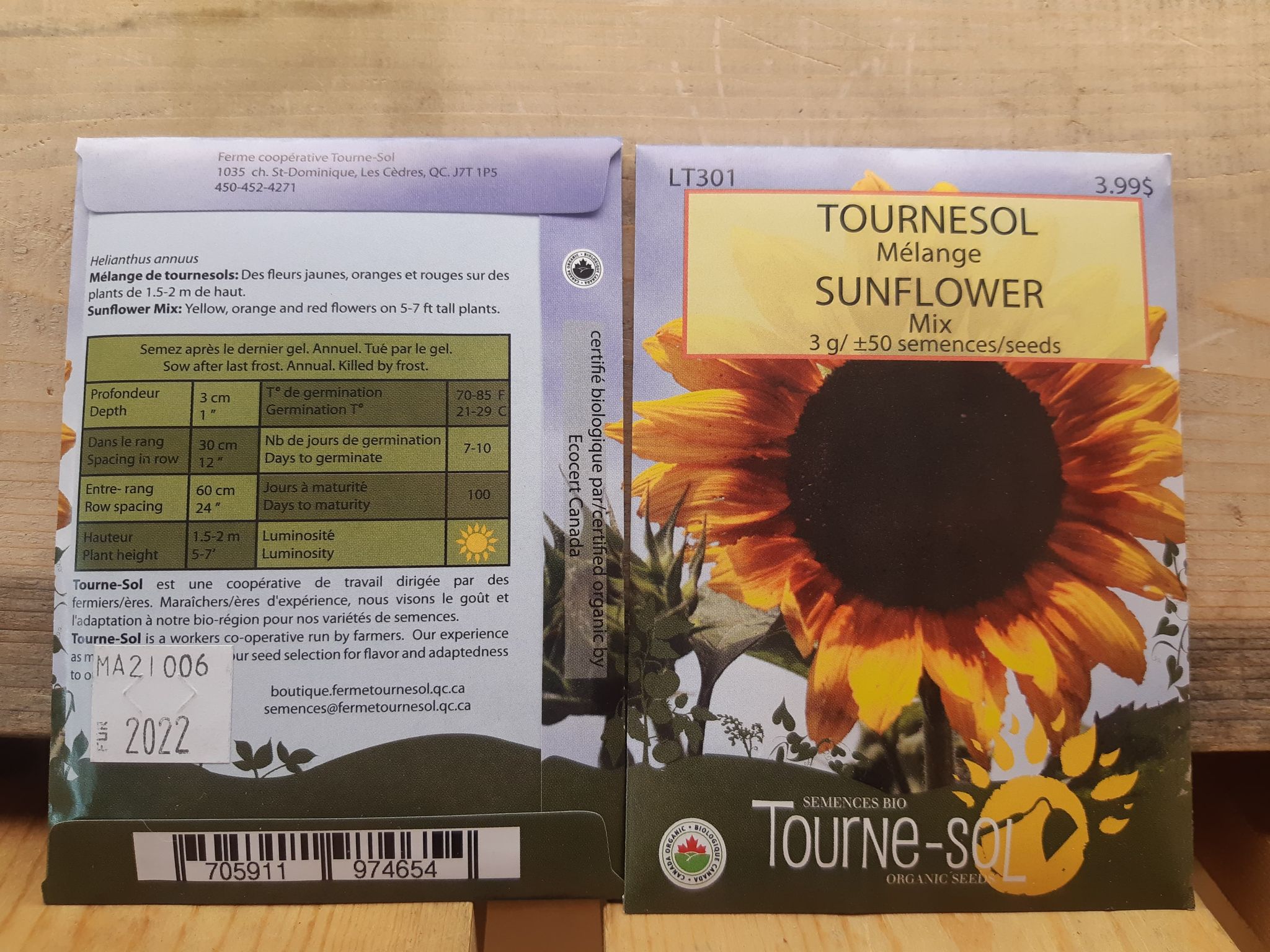 Tournesol mélange