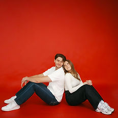 couple studio photoshoot