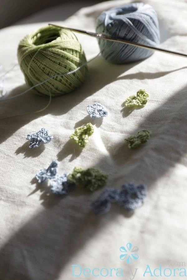 COMO TEJER FLORES FACILES A CROCHET