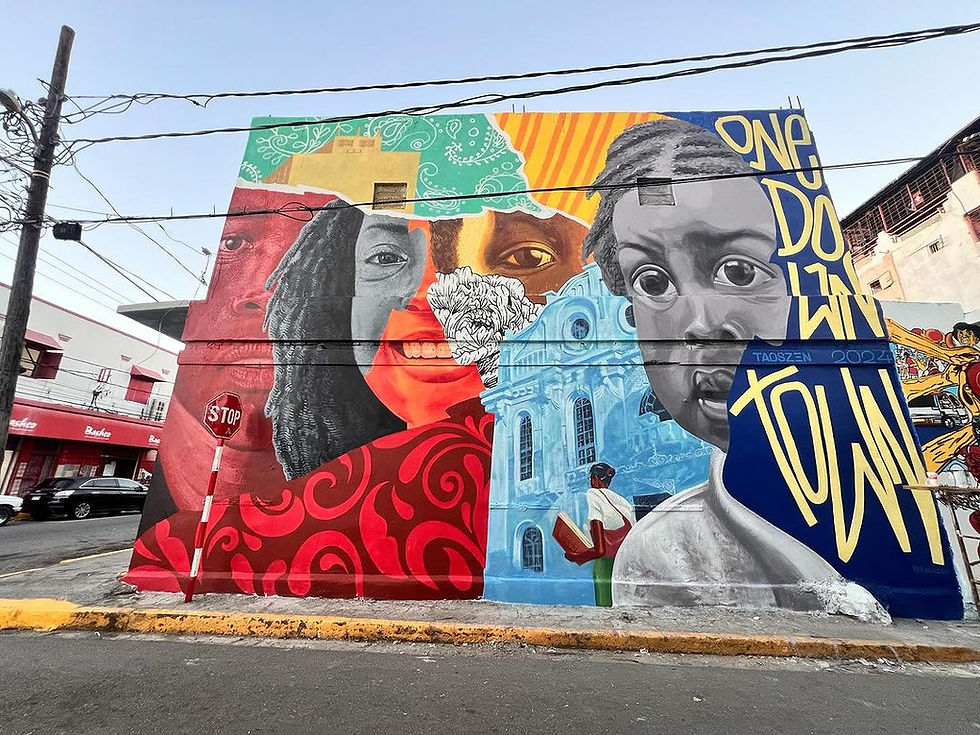 The Vibrant Mural Scene of Kingston, Jamaica