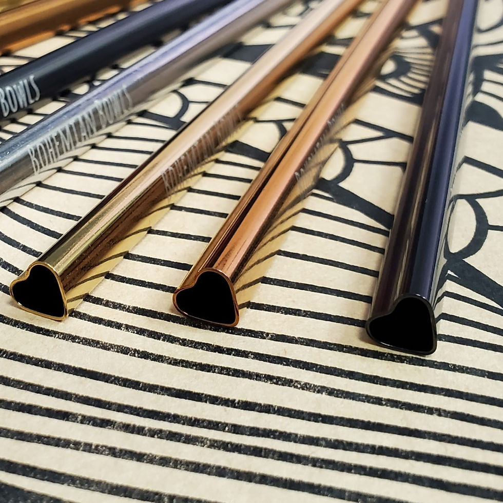 Thumbnail: Heart Shaped Reusable Straw