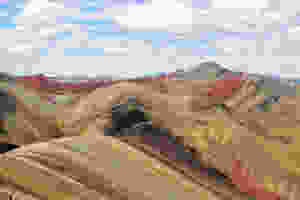 The Palccoyo Rainbow Mountains are a less crowded alternative