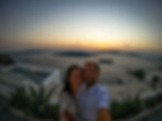 fira santorini sunset