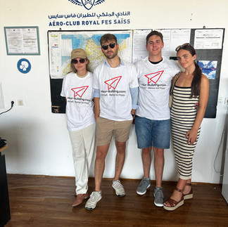 Hour Builders in Fes GMFF Monika Ozimski, Jo Hammond, Oliver King, Eloise Hawkins,